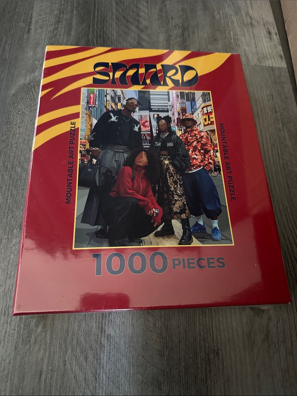 SMARD 1000-Piece TOKYO Mountable Art Puzzle